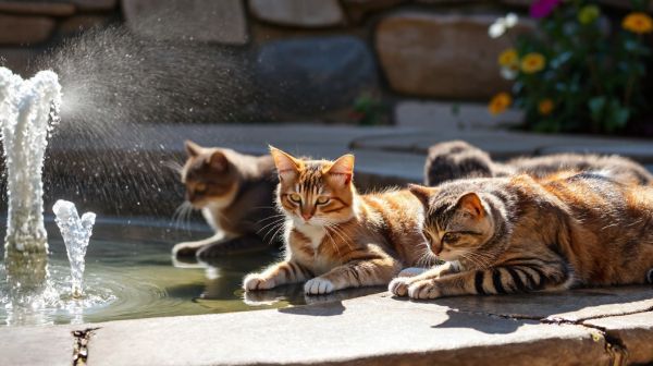Top 5 fontaines d'eau pour chats de qualité à considérer